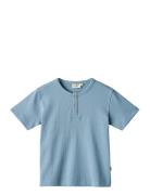 T-Shirt Lumi Blue Wheat