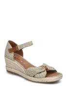 Women Sandals Beige Tamaris