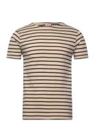 Striped Breton Shirt Héritage Beige Armor Lux