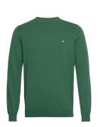 Cotton Crew Neck Jumper Green Lyle & Scott