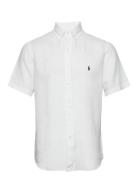 Custom Fit Linen Shirt White Polo Ralph Lauren
