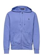 Spa Terry Hoodie Blue Polo Ralph Lauren