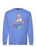 Classic Fit Polo Bear Jersey T-Shirt Blue Polo Ralph Lauren
