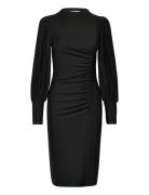 Rifagz Puff Dress Black Gestuz