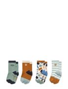 Silas Socks 4-Pack Patterned Liewood