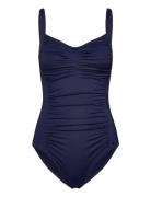 Potenza Solid Swimsuit Recycled Navy Panos Emporio