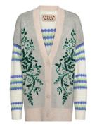 Jaquard And Knitted Cardigan Patterned Stella Nova