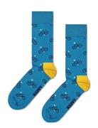 Bike Sock Blue Happy Socks