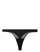 Mesh Thong Black Understatement Underwear