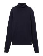 Knit Basic Turtleneck Navy Tom Tailor