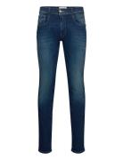 Anbass Trousers Slim Hyperflex Eco Plus Blue Replay