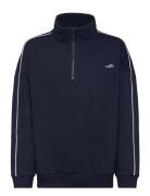 Nlnnya Ls Bru Half Zip Sweat Navy LMTD