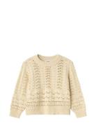 Nmflale Ls Knit Lil Beige Lil'Atelier