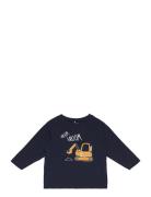 Nmmloder Nreg Ls Top Box Navy Name It