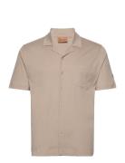 Mmgmarco Cuban Ss Shirt Beige Mos Mosh Gallery