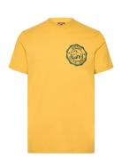 Lo-Fi Outdoor Graphic T Shirt Yellow Superdry