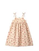 Eli Printed Dress Beige Liewood