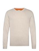 Basic V-Neck Knit Beige Tom Tailor