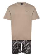 Relax Short Set Beige BOSS