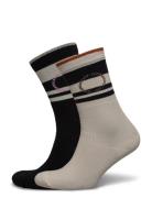 Thalia Cotta Sock 2 Pack Black Becksöndergaard