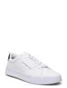 Th Court Leather Grain Ess White Tommy Hilfiger