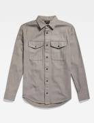 Marine Slim Shirt L\S Grey G-Star RAW