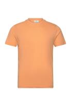 Basic Cotton Stretch T-Shirt Orange Mango