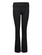 Nlfkula Bootcut Rib Pant Black LMTD