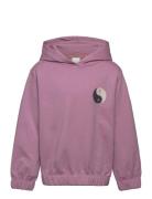 Tnlaura Os Hoodie Purple The New