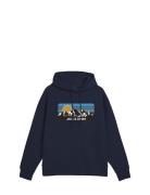 Jjpeak Sweat Hood Ln Navy Jack & J S