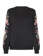 Olmconny Life L/S O-Neck Swt Black Only Maternity