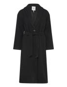 Objpisa Long Coat Noos Black Object