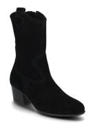 Mid Boot Black Gabor