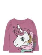 Nmfsille Mlp Ls Top Cplg Pink Name It