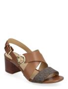 Vera Flex Mid Sandal Brown Michael Kors