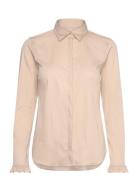 Mattie Flip Shirt Beige MOS MOSH