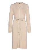 Madelyn Midi Dress Beige Bubbleroom