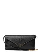 Borderline Clutch Embossed Igu Black Zadig & Voltaire