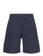 Shorts Linen Blend Navy Lindex