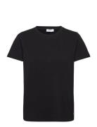 T-Shirt With Round Neck - Mid Sleev Black Coster Copenhagen