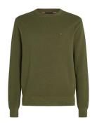 Essential Structure Crew Neck Green Tommy Hilfiger