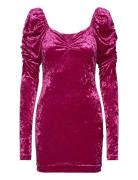 Velvet Puff Mini Dress Pink ROTATE Birger Christensen