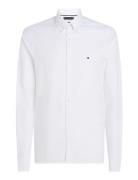 Oxford Dobby Sf Shirt White Tommy Hilfiger