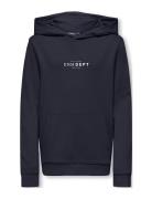 Kobjake L/S Hood Swt Navy Kids Only