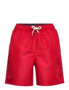 Traveler Swim Trunk Red Ralph Lauren Kids