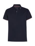 Tommy Flag Tipped Reg Polo Navy Tommy Hilfiger