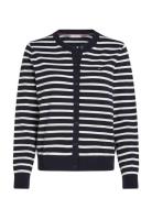 Co Jersey Stitch Cardigan Navy Tommy Hilfiger