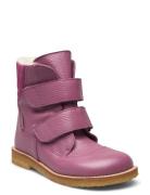 Boots - Flat - With Velcro Pink ANGULUS