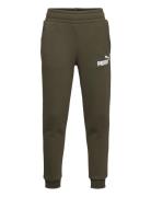 Ess Logo Pants Fl Cl B Khaki PUMA