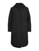 Vigalia L/S Hooded Coat Black Vila